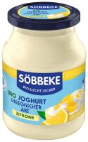 JOGURT TYPU GRECKIEGO CYTRYNOWY BIO 500 g (SŁOIK) - SOBBEKE
