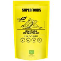 KAKAO ZIARNA KRUSZONE SUROWE BIO 250 g - BIO PLANET SUPERFOODS