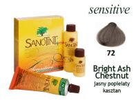 FARBA SANOTINT LIGHT SENSITIVE  NR 72 Bright Ash Chestnut (jasny popielaty kasztan)