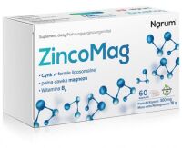 Narum ZincoMag + witamina B6 60 kaps Narum