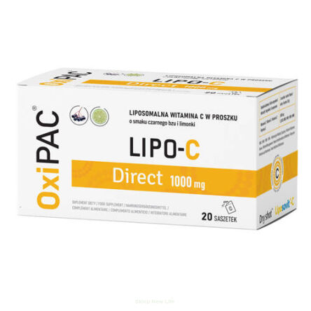 OxiPAC LipoC direct 1000 mg 20 saszetek - AronPharma