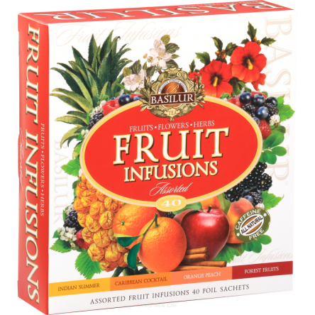 Herbata Assorted/mieszanka Fruit Infusion- Basilur