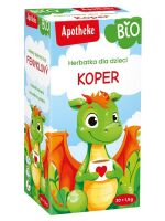 HERBATKA DLA DZIECI - KOPER WŁOSKI BIO (20 x 1,5 g) 30 g - APOTHEKE