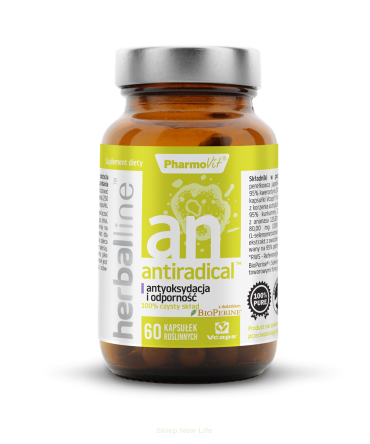 Antiradical™ antyoksydacja i odporność 60 vege kaps | Herballine™ Pharmovit